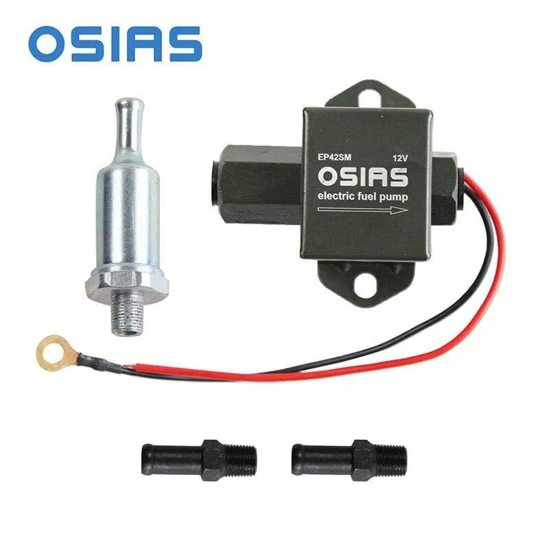 12V Universal Fuel Pump 12 volt Solid State 4 to 6psi P electric  Facet style Petrol Diesel Ethanol OSIAS New