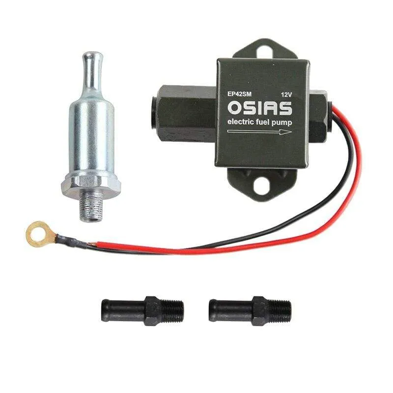 12V Universal Fuel Pump 12 volt Solid State 4 to 6psi P electric  Facet style Petrol Diesel Ethanol OSIAS New