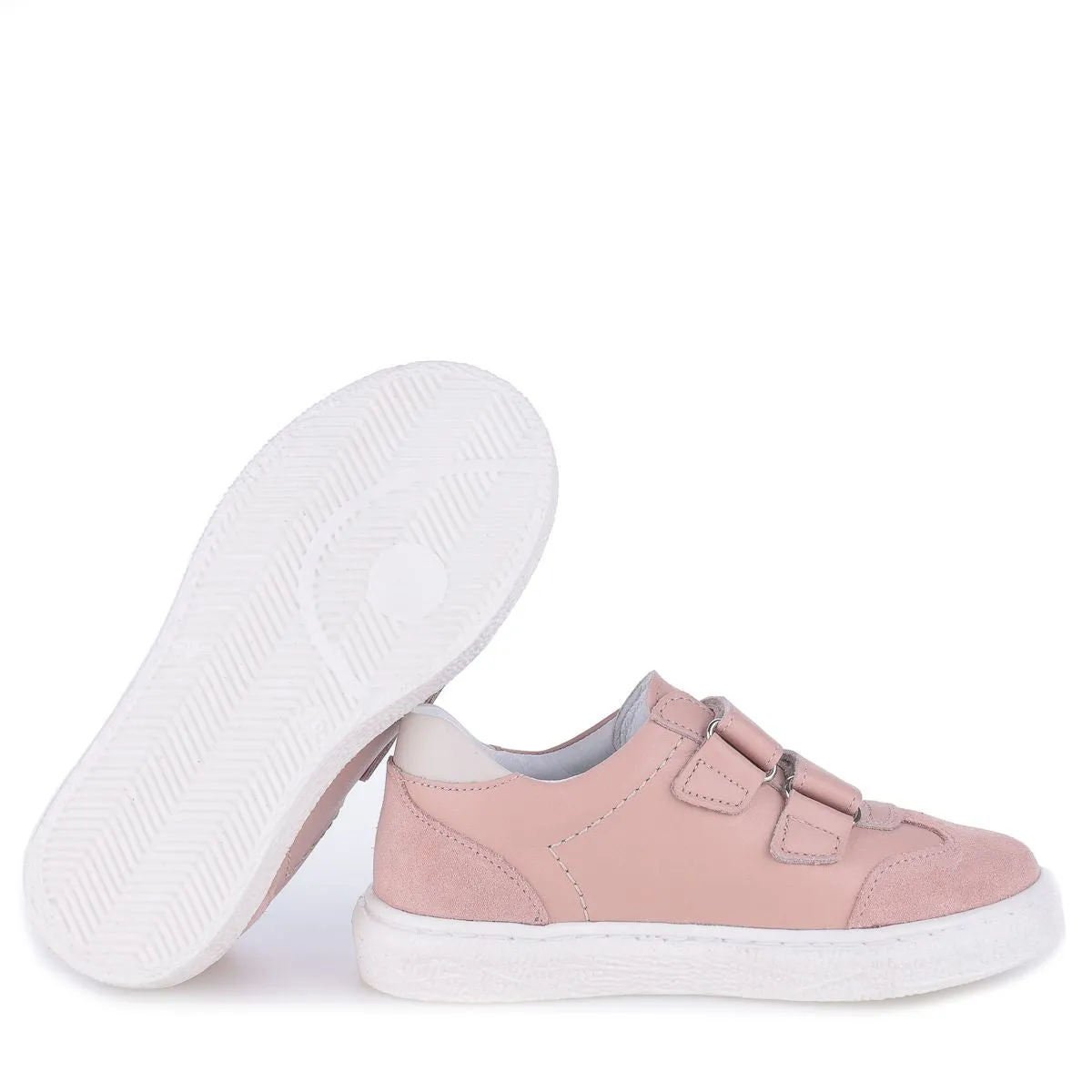 (2708D-10) Low Velcro sneakers Pink