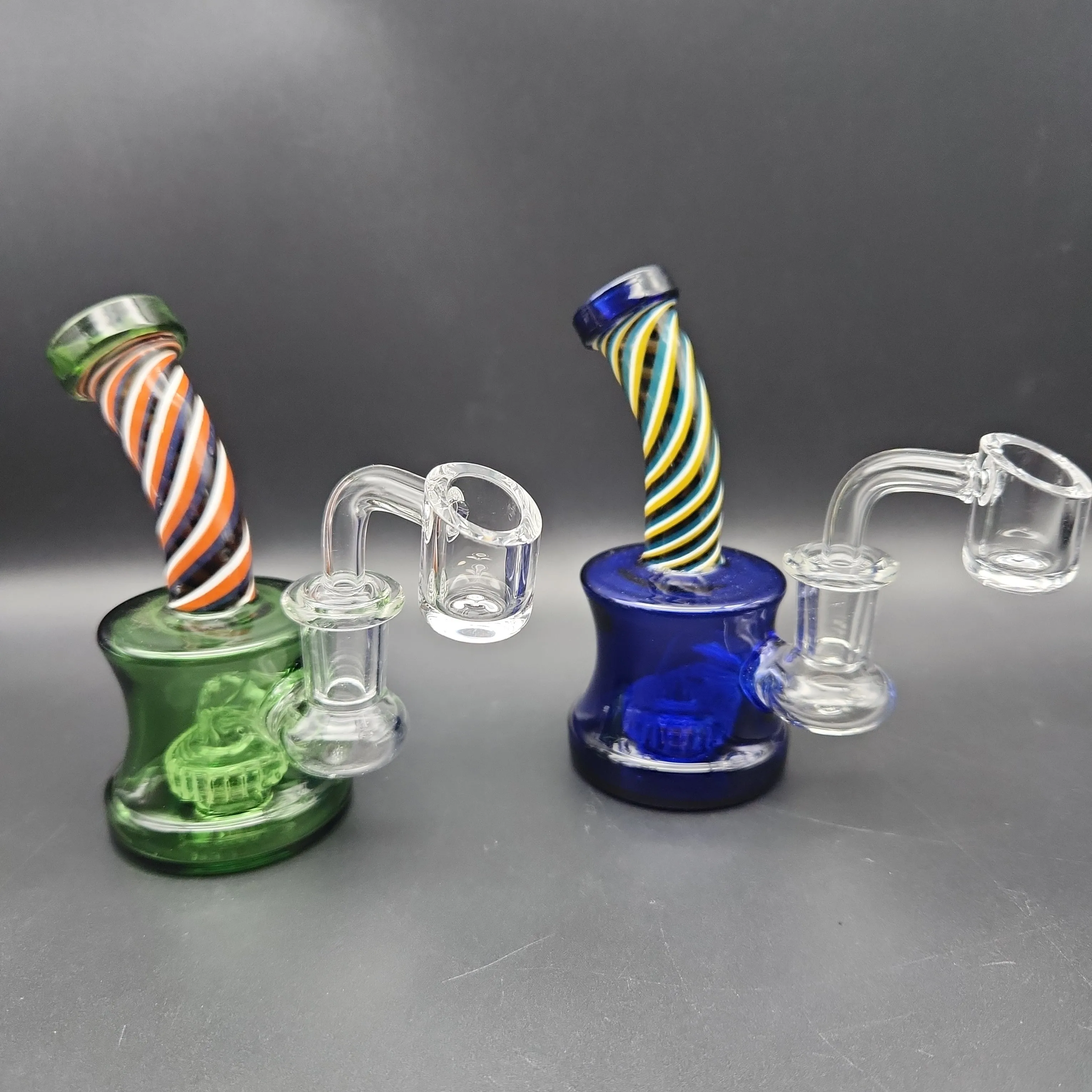 5 Mini Reversal Neck Art Water Pipe Rig 14mm