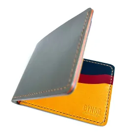 6-Pocket Billfold - Green   Navy   Red   Yellow   Orange