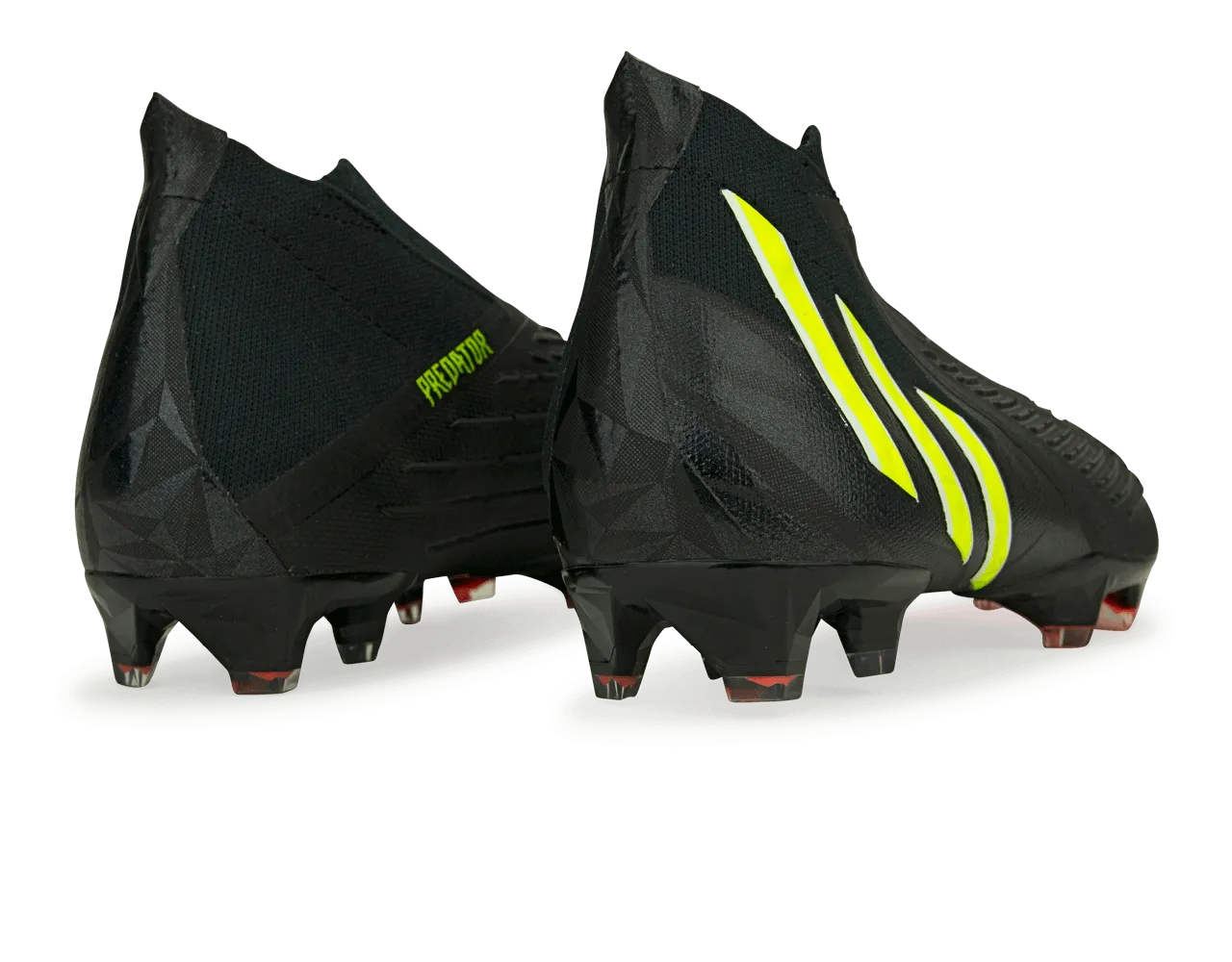 adidas Men's Predator Edge  FG Black/Solar Yellow