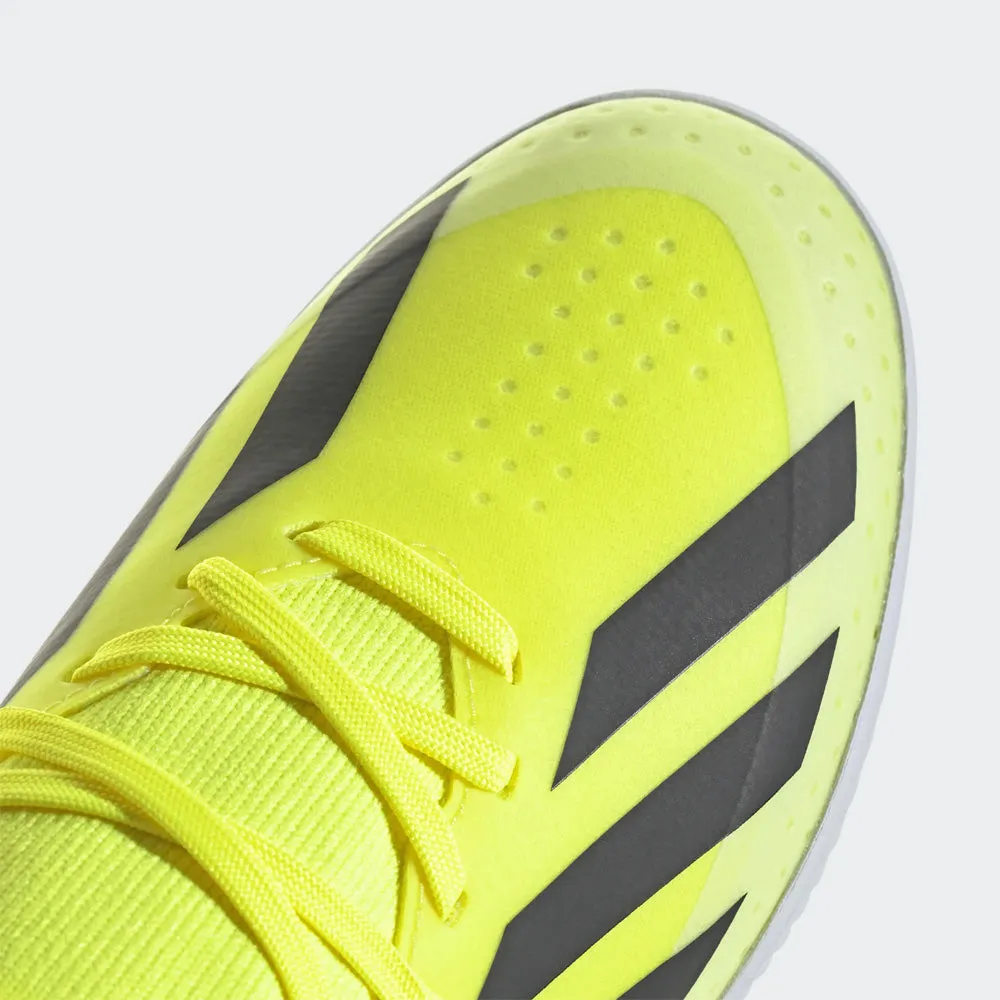 Adidas X Crazyfast League Jnr Indoor Football Shoes (Yellow/Black/White)