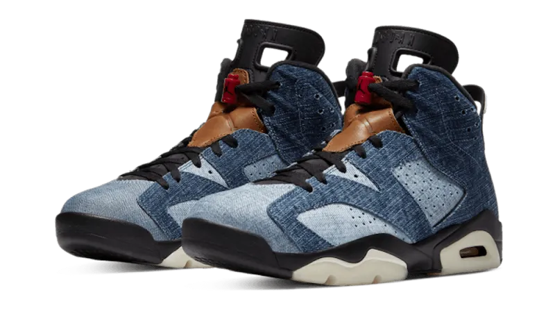 Air Jordan 6 Retro Washed Denim