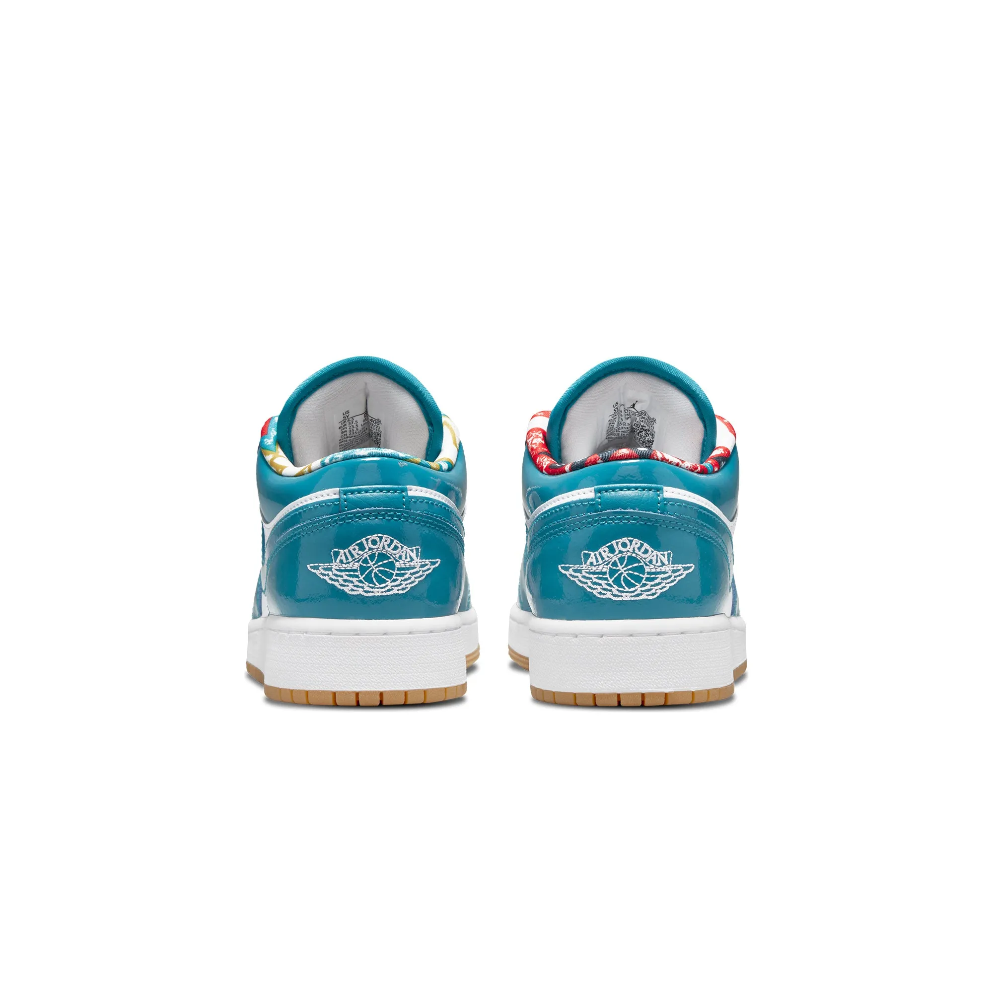 Air Jordan Kids 1 Low SE GS Shoes 'Cyber Teal'