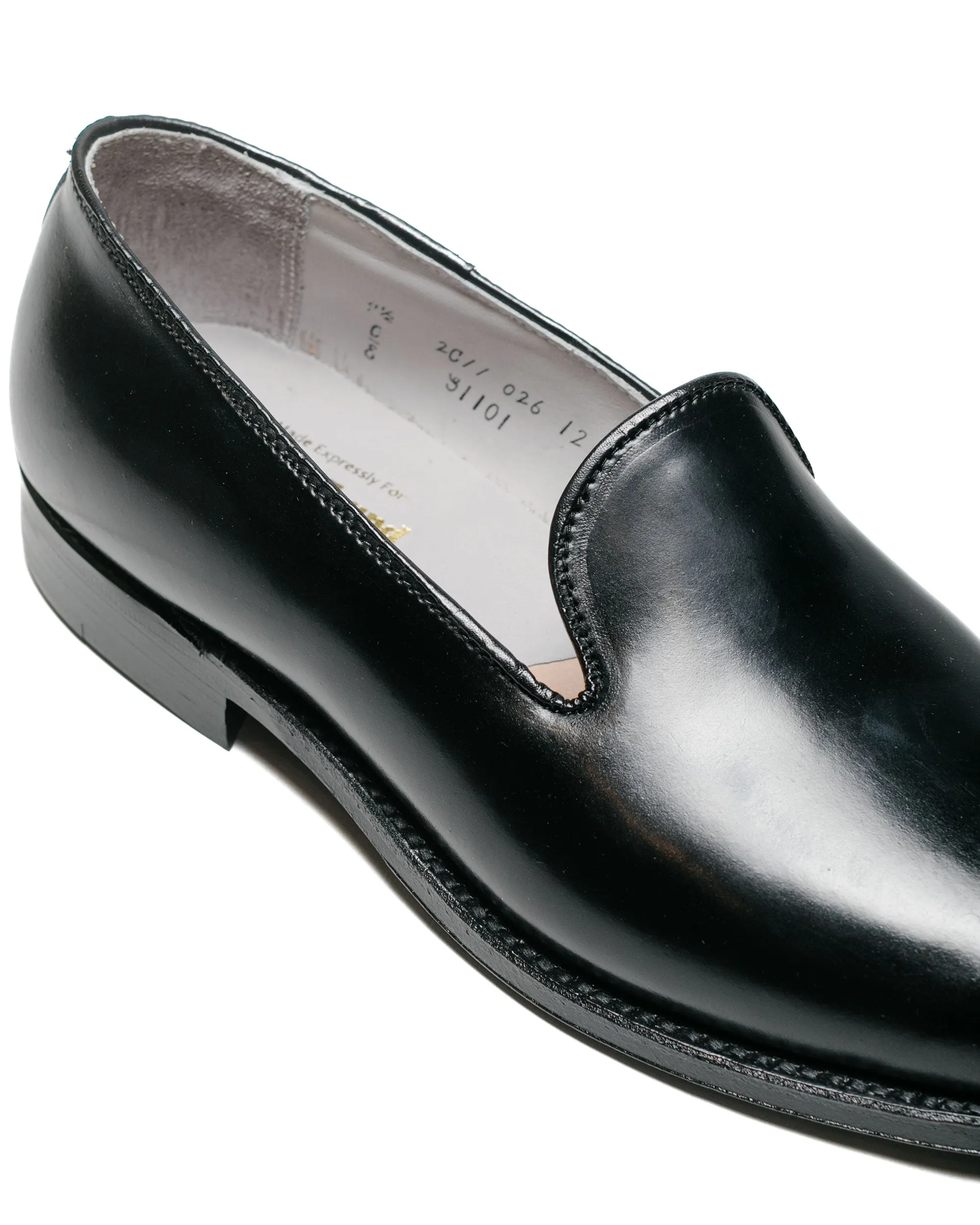 Alden Wholecut Loafer Black Cordovan G1101