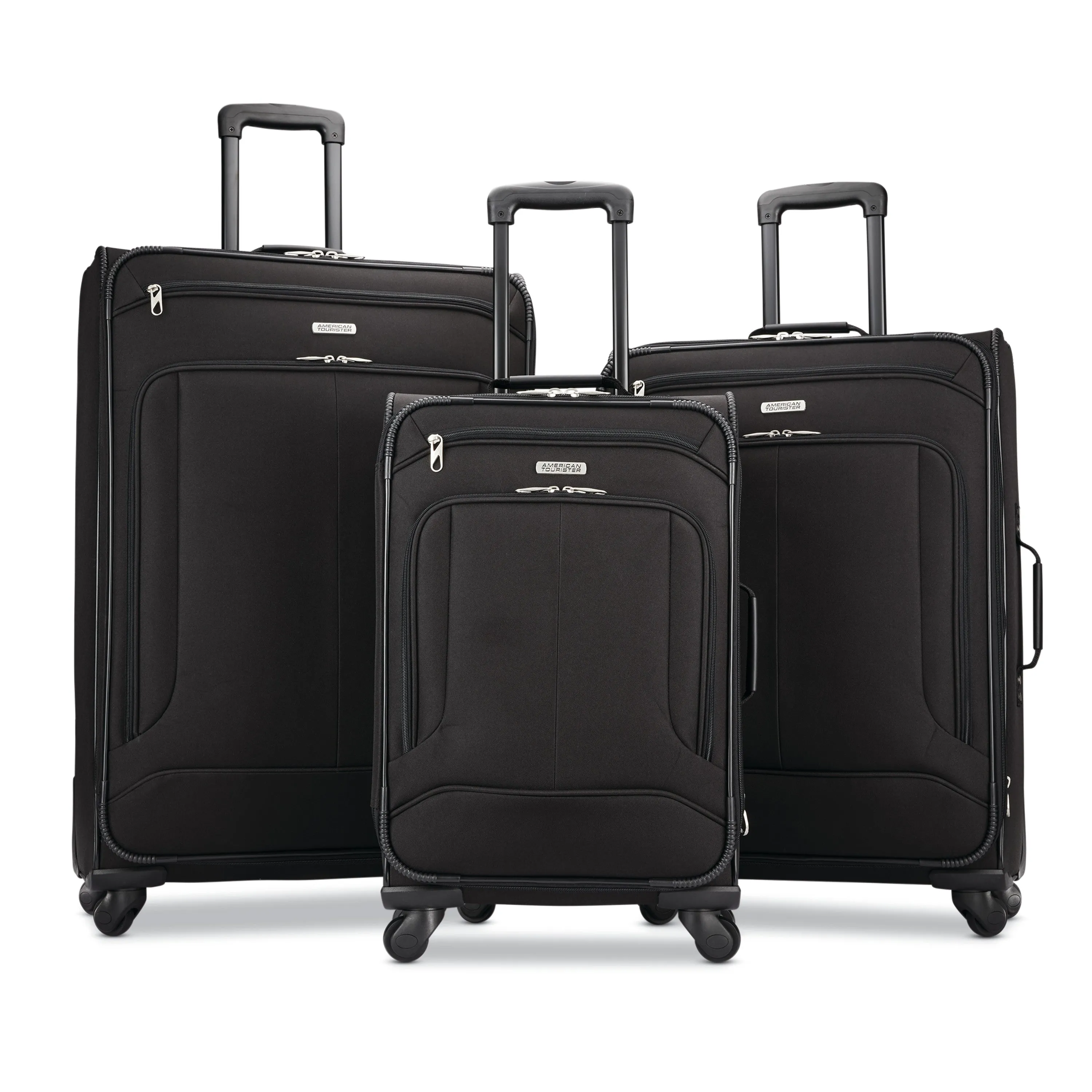 American Tourister AT POP MAX 3 Piece Set (21"/25"/29") 4-Wheel Luggage Sets