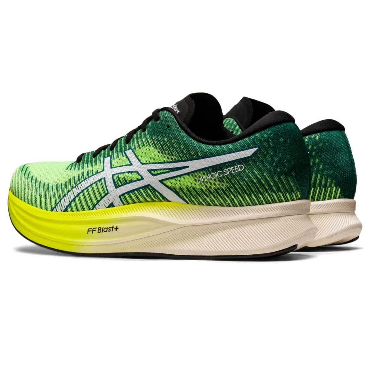 Asics Magic Speed 2 Men Safety Yellow White   '  