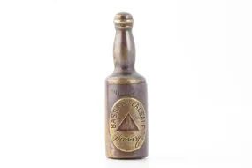 Bass & Co. Vintage Copper Pale Ale Match Holder & Striker (22.19g.)