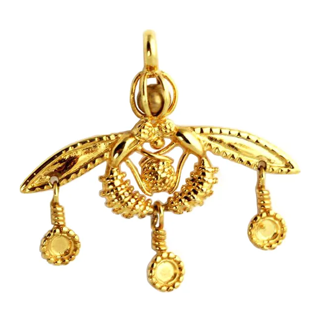 Bees of Malia Gold Pendant