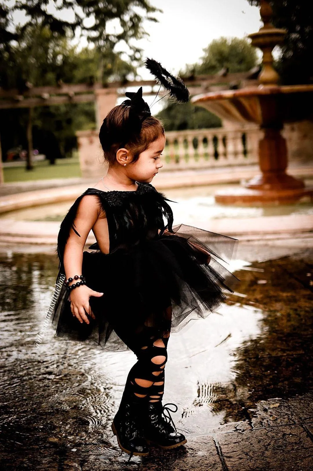 Black Swan Tutu Romper