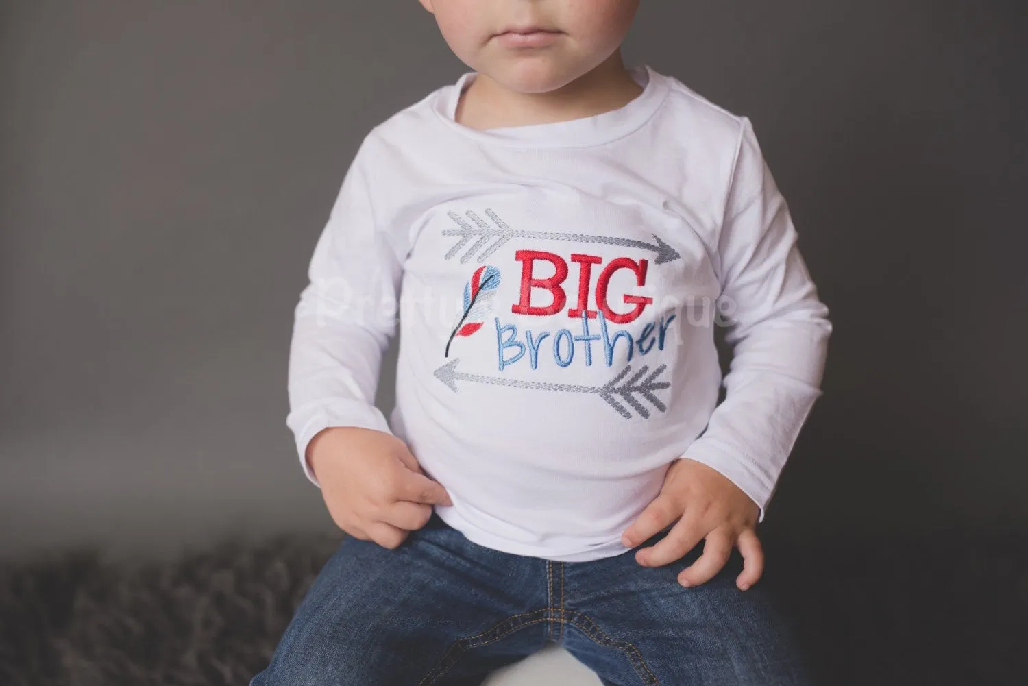 Boys Big Brother shirt- Big brother announcement shirt or bodysuit -Can customize and personalize