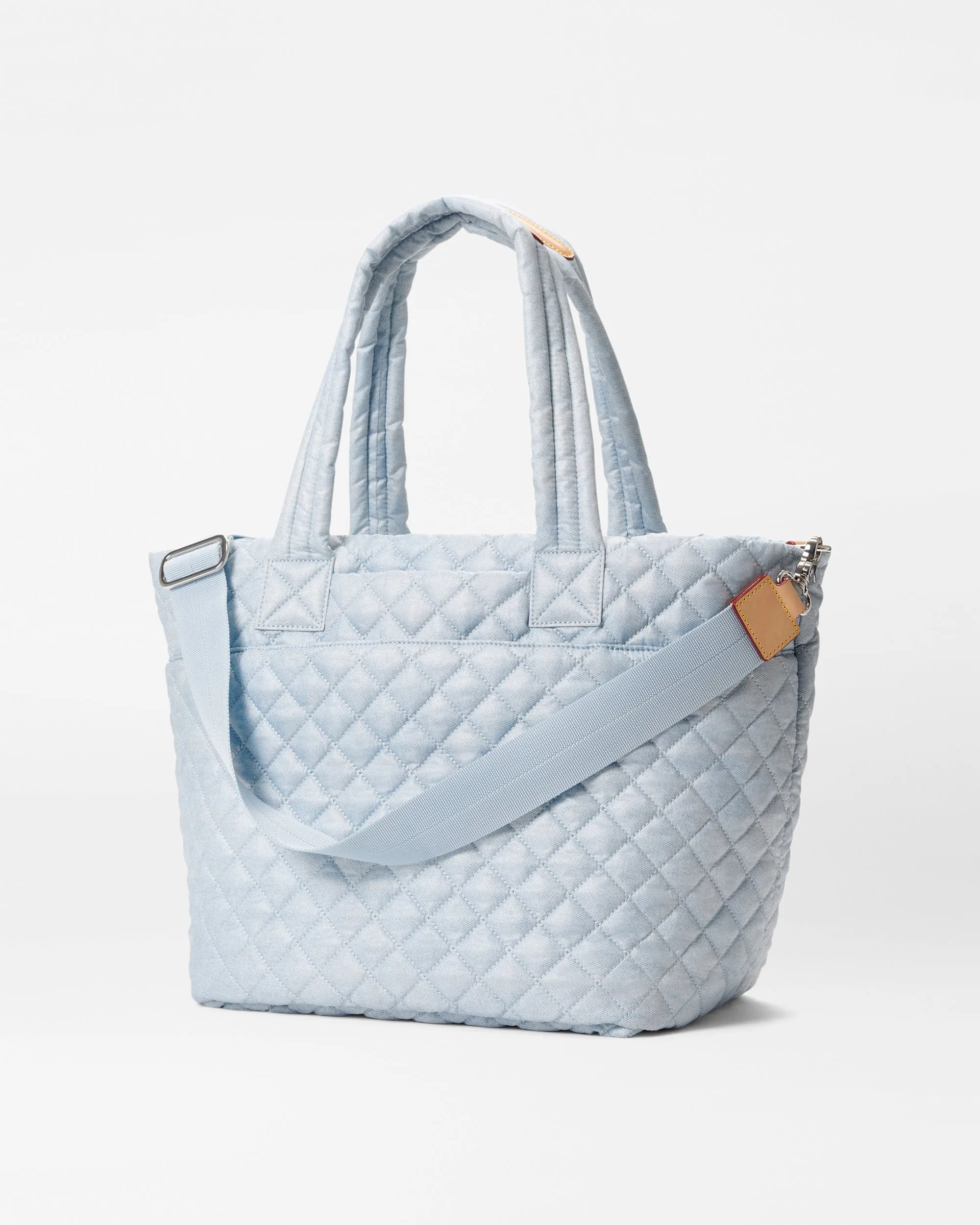 Chambray Medium Metro Tote Deluxe