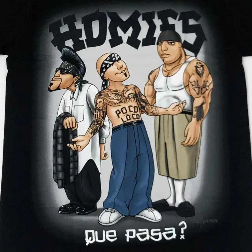 DGA Homies Signature Que Pasa Men Graphic T-Shirt