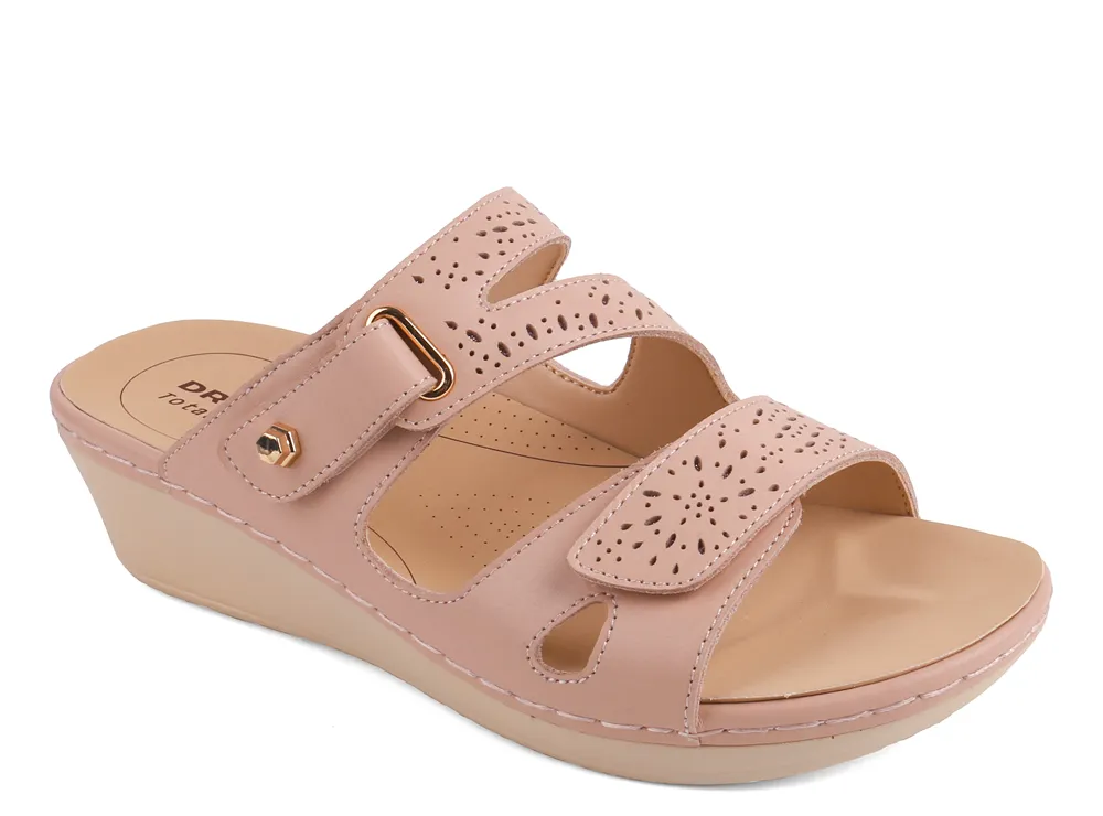 DR.KONG WOMEN REMOVABLE INSOLE SANDALS DK-S8000349E3-PIK(RP : $189)