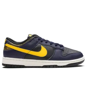 Dunk Low Retro Vintage 'Michigan' - Black/Tour Yellow/Midnight Navy