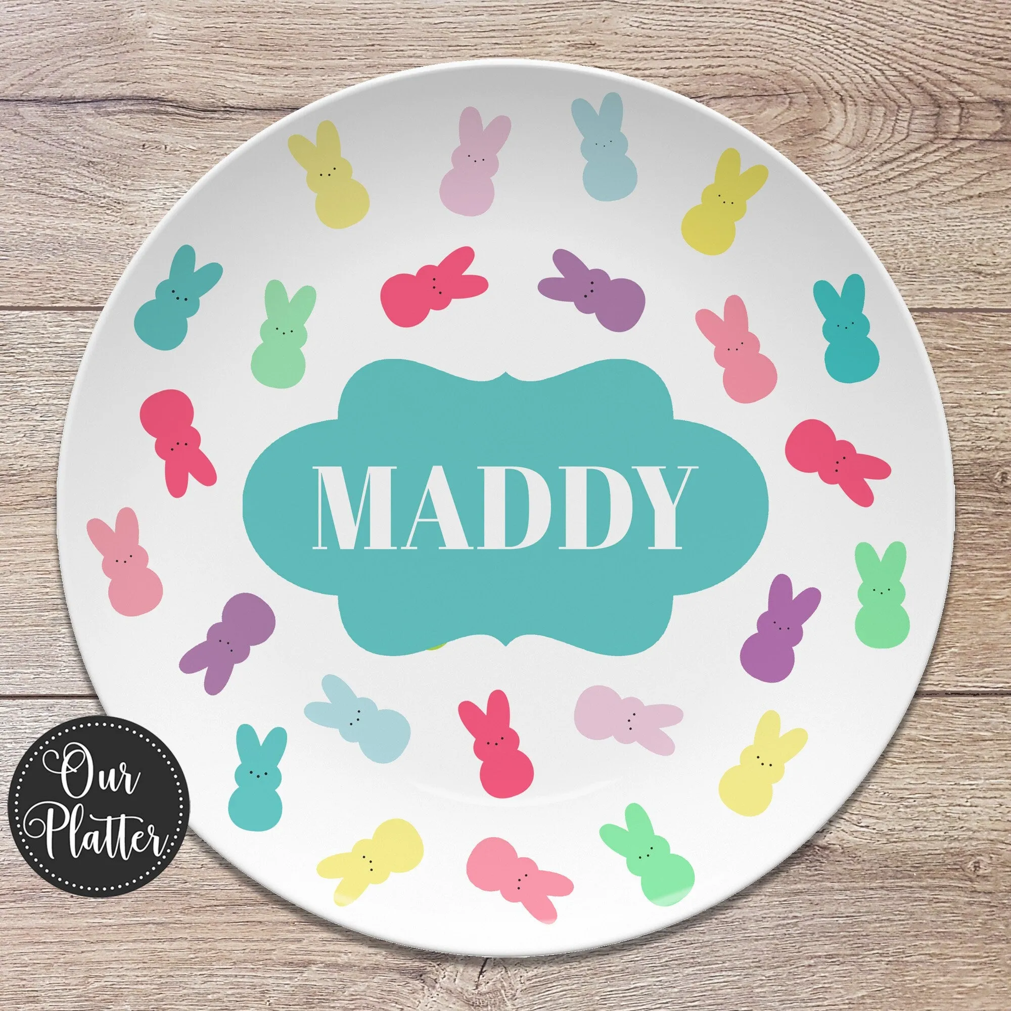 Easter Personalized Plate or Platter