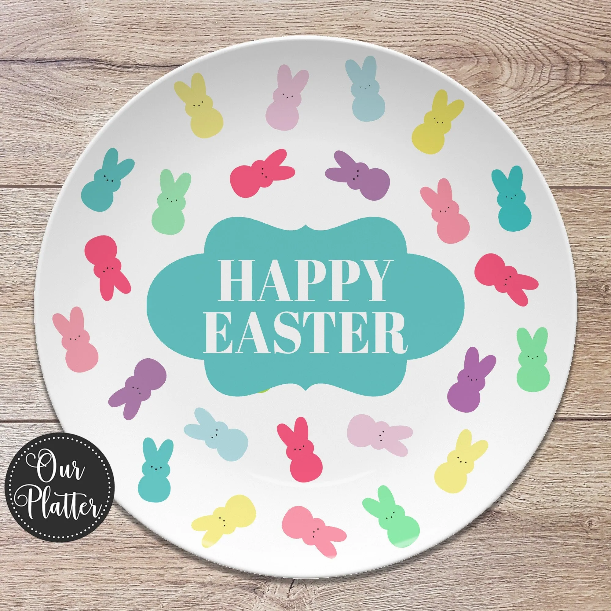 Easter Personalized Plate or Platter