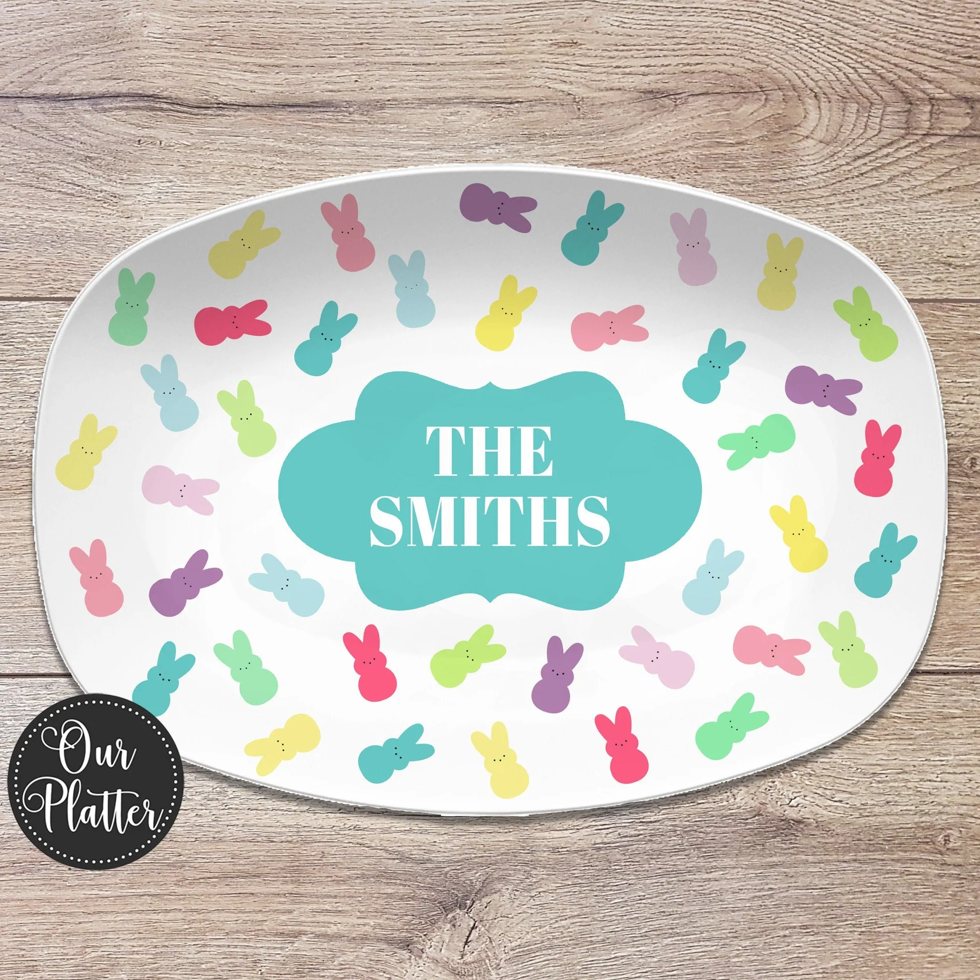 Easter Personalized Plate or Platter