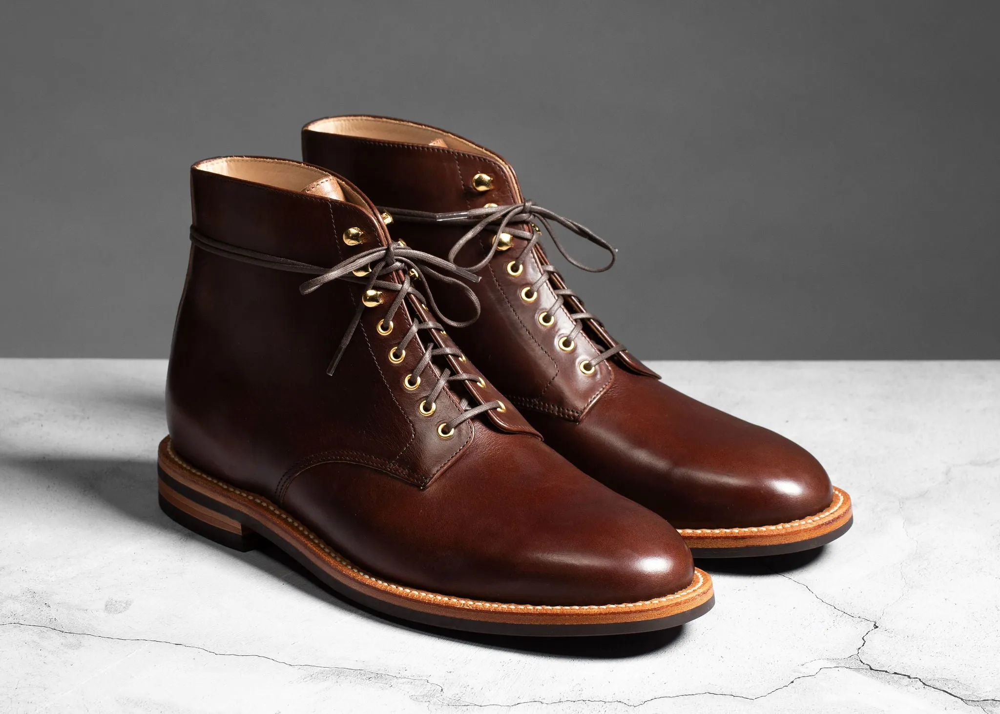 Edward Boot Dark Walnut Chromexcel