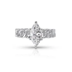 ELANA MOISSANITE RING