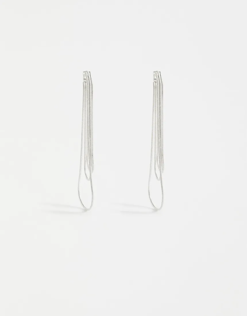 Elk - Lans Drop Earring Silver