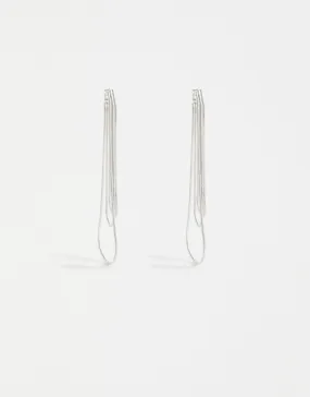 Elk - Lans Drop Earring Silver