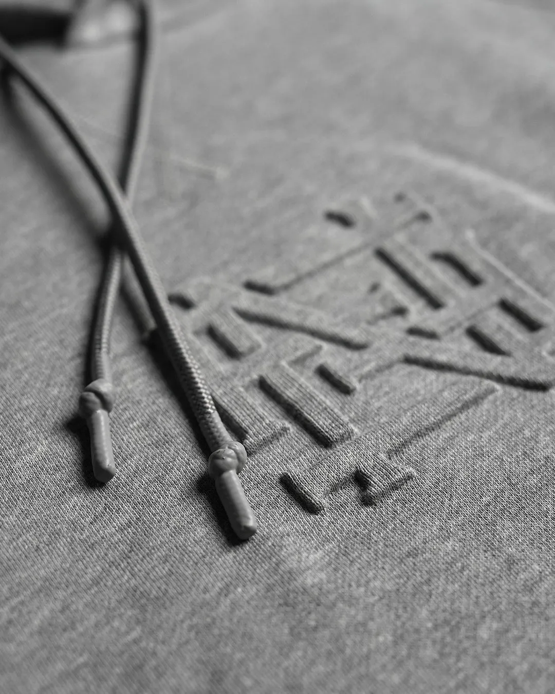 EMBOSSED PULLOVER - GREY