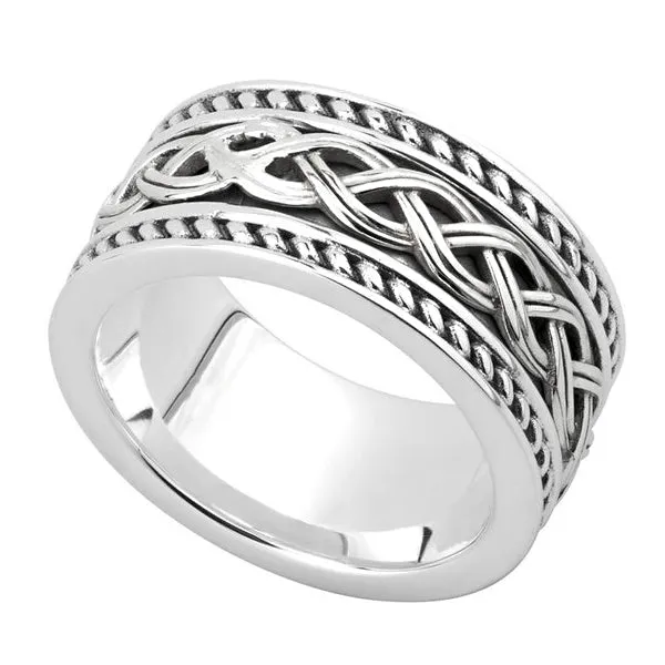 Extra Thick Knot Ring - Sterling Silver