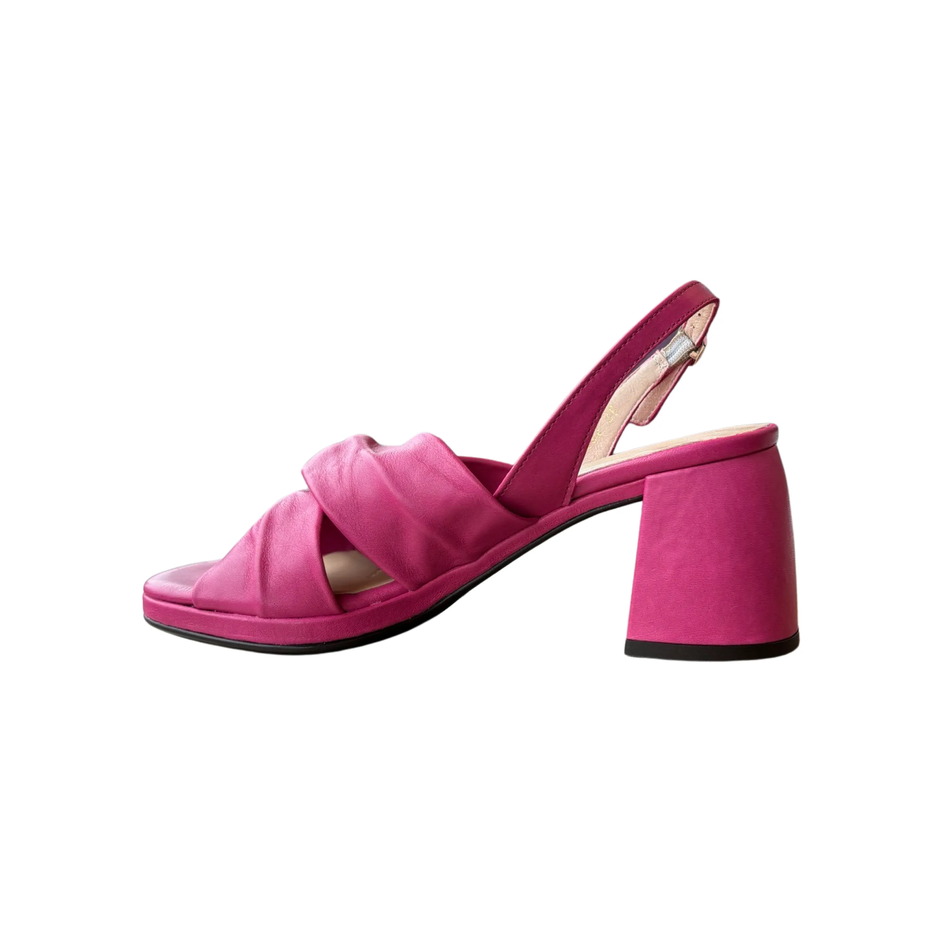 F8202 Twist Orchid Block Heel