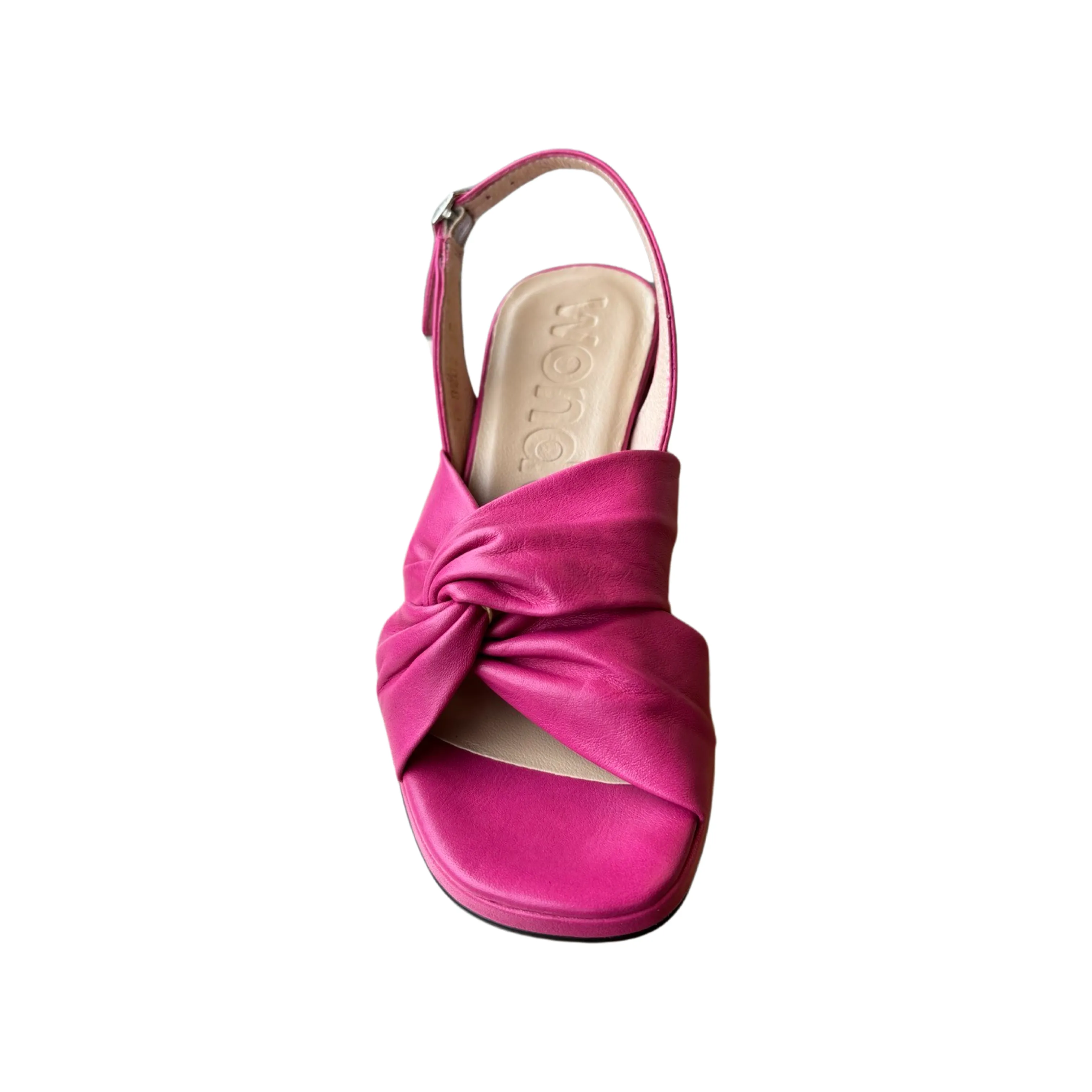 F8202 Twist Orchid Block Heel