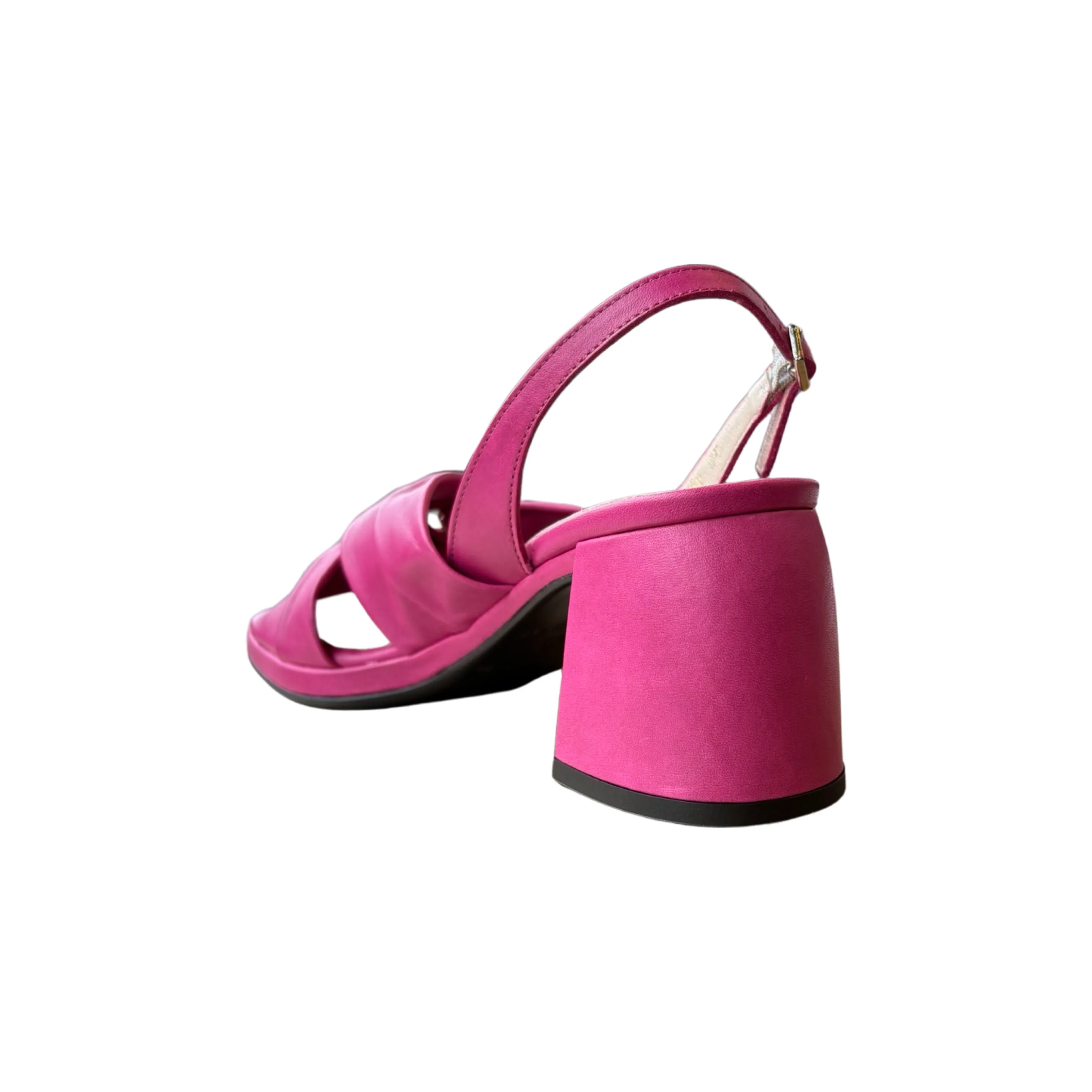 F8202 Twist Orchid Block Heel