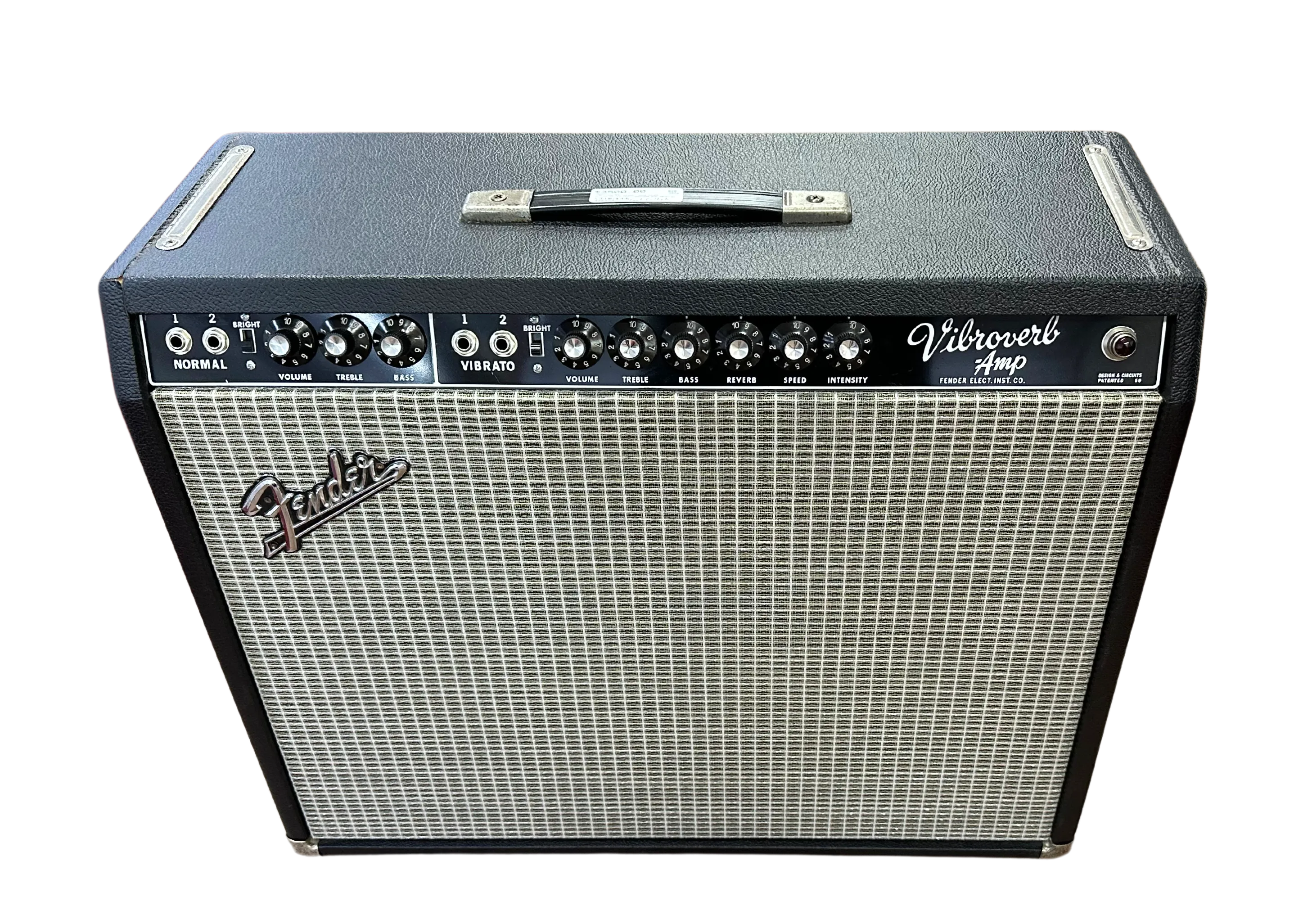 Fender Vibroverb AB763 Combo Amp W/ Footswitch