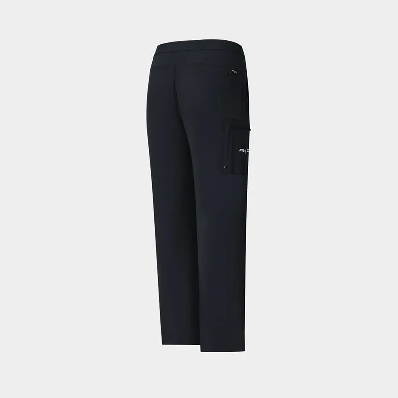 FILA CORE ATHLETICS EXPLORE NATURE'S WONDER Women Woven Pants (Black)