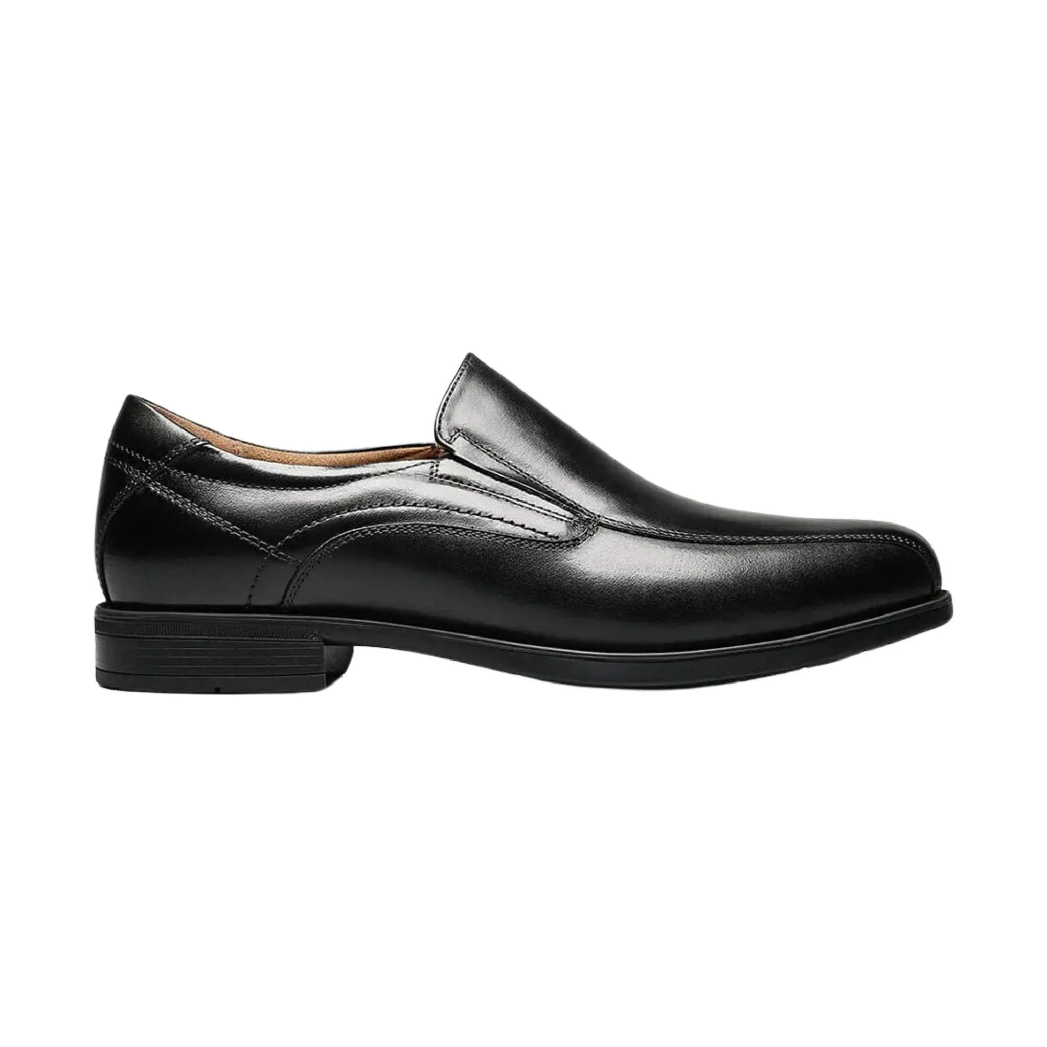 Florsheim Men's Midtown Bike Toe Slip On Shoe - Black