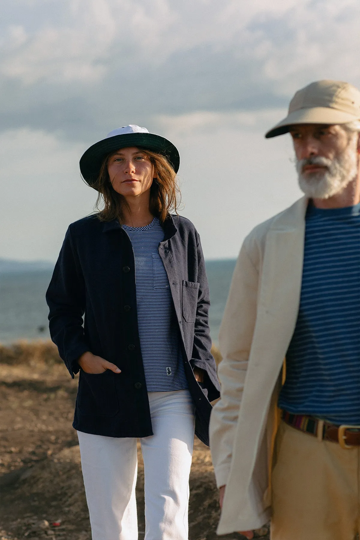 French Workman’s Jacket in Navy