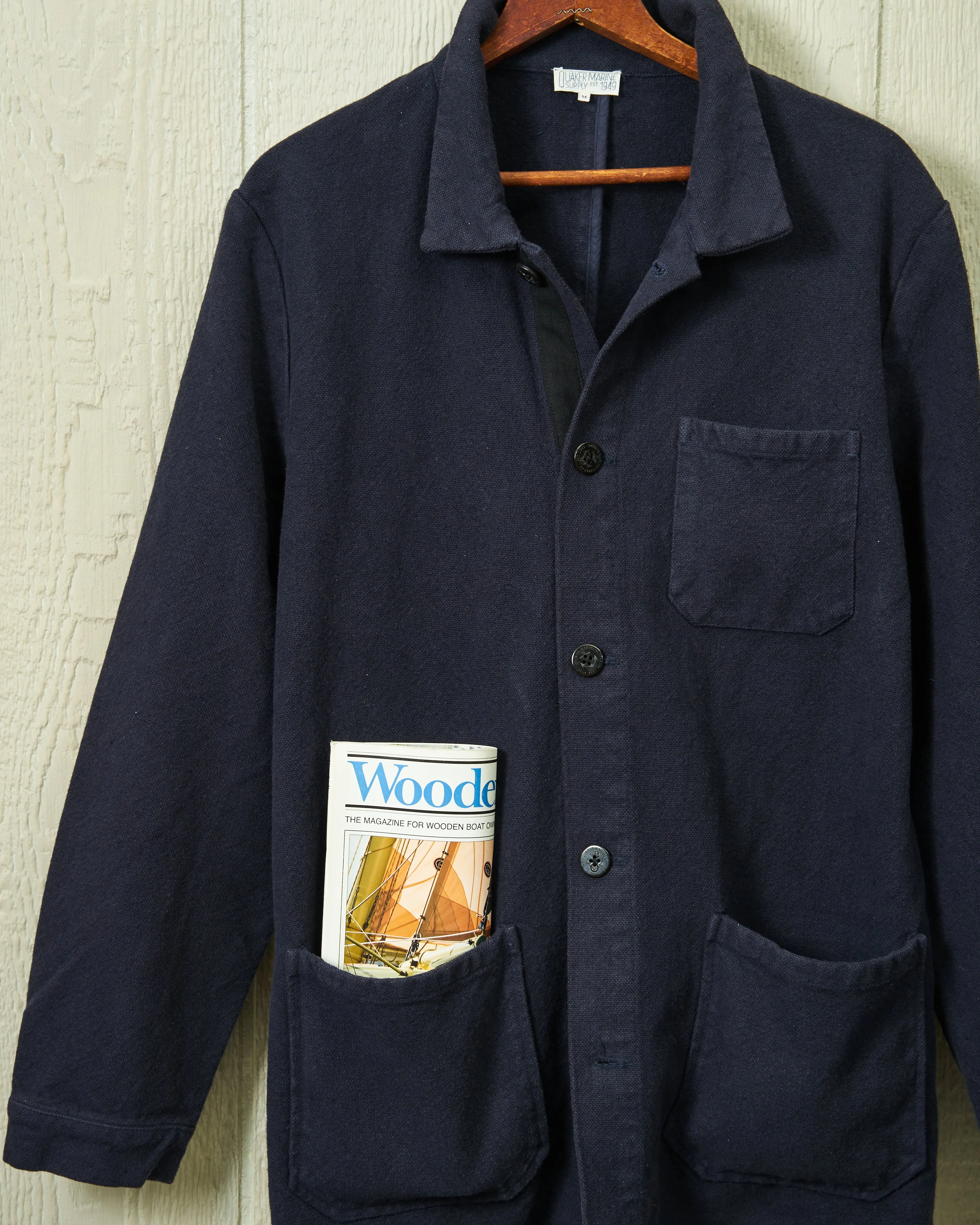 French Workman’s Jacket in Navy