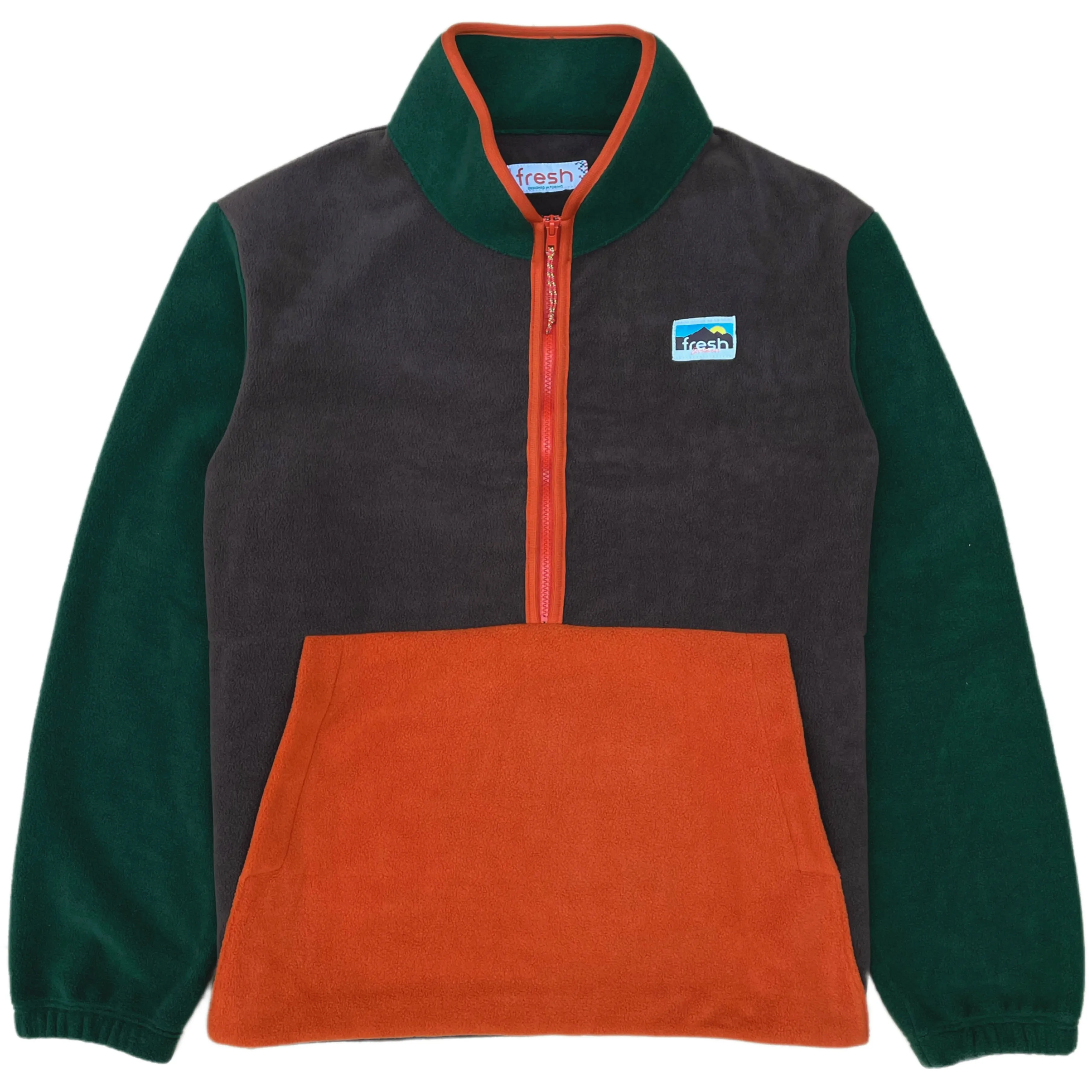 FRESH Cooper Fleece Pullover Brown