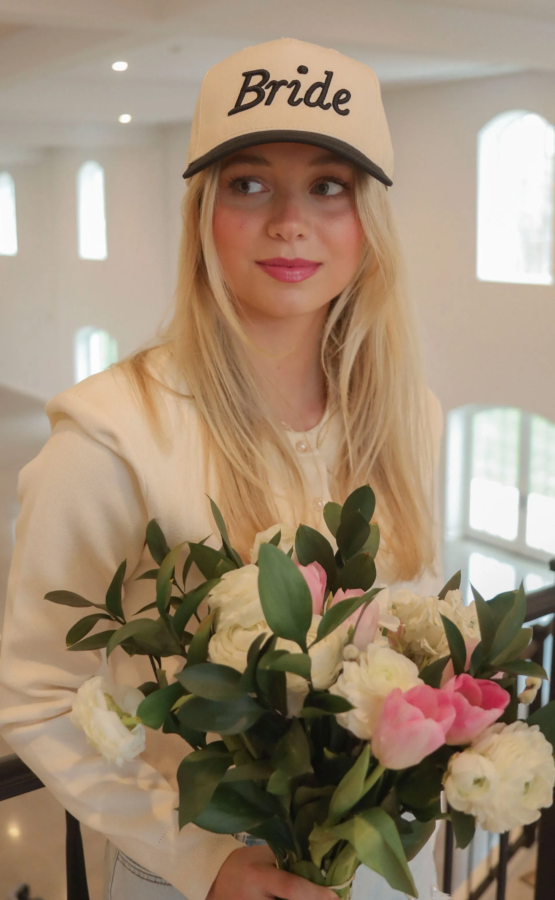 friday   saturday: bride trucker hat