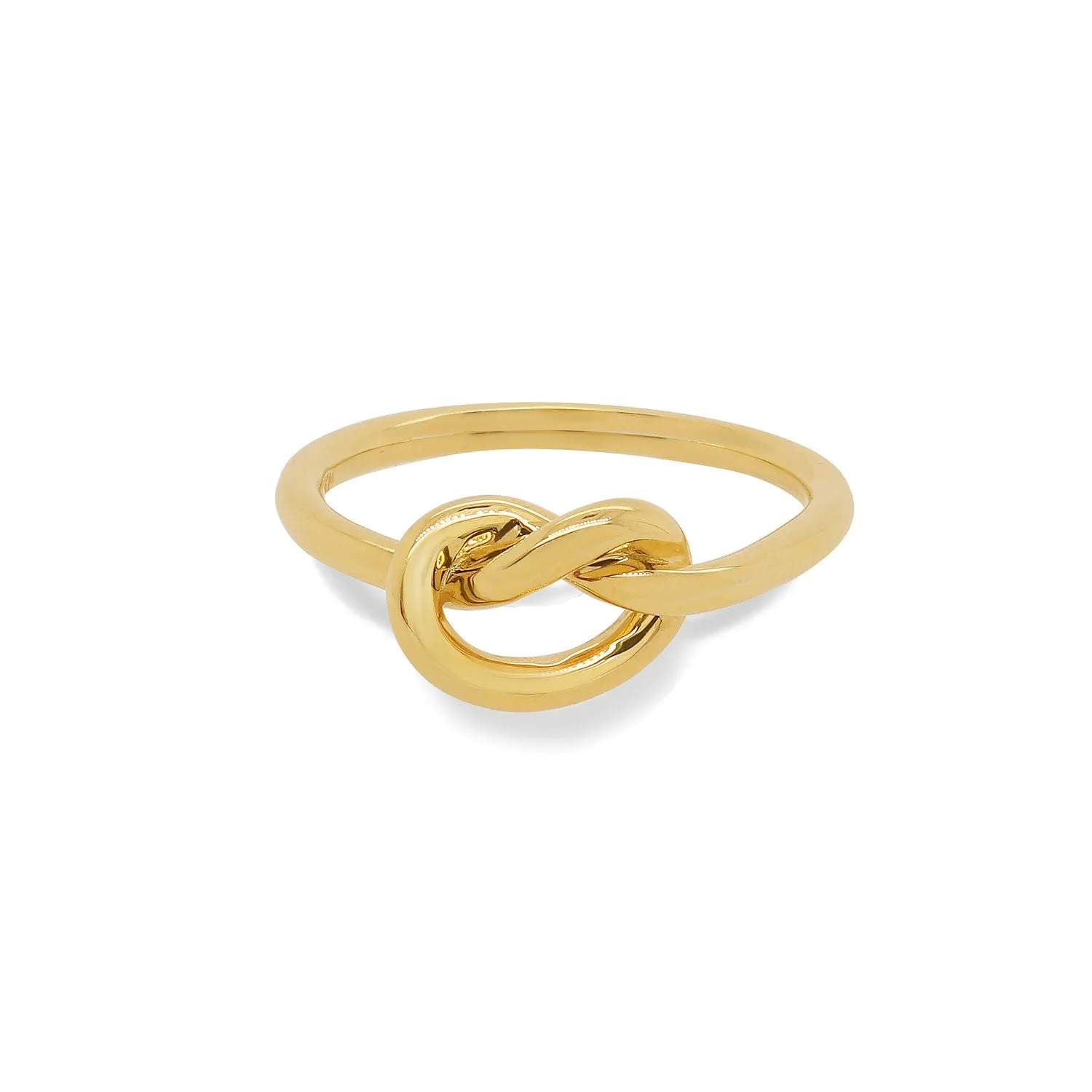 Golden Knot Ring