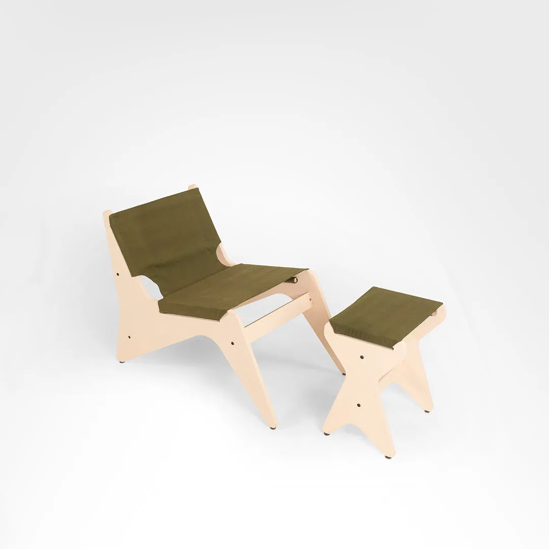 Hammock Chair And Footstool