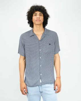 Ibiza Chalis Shirt 23 - Abstract Blue