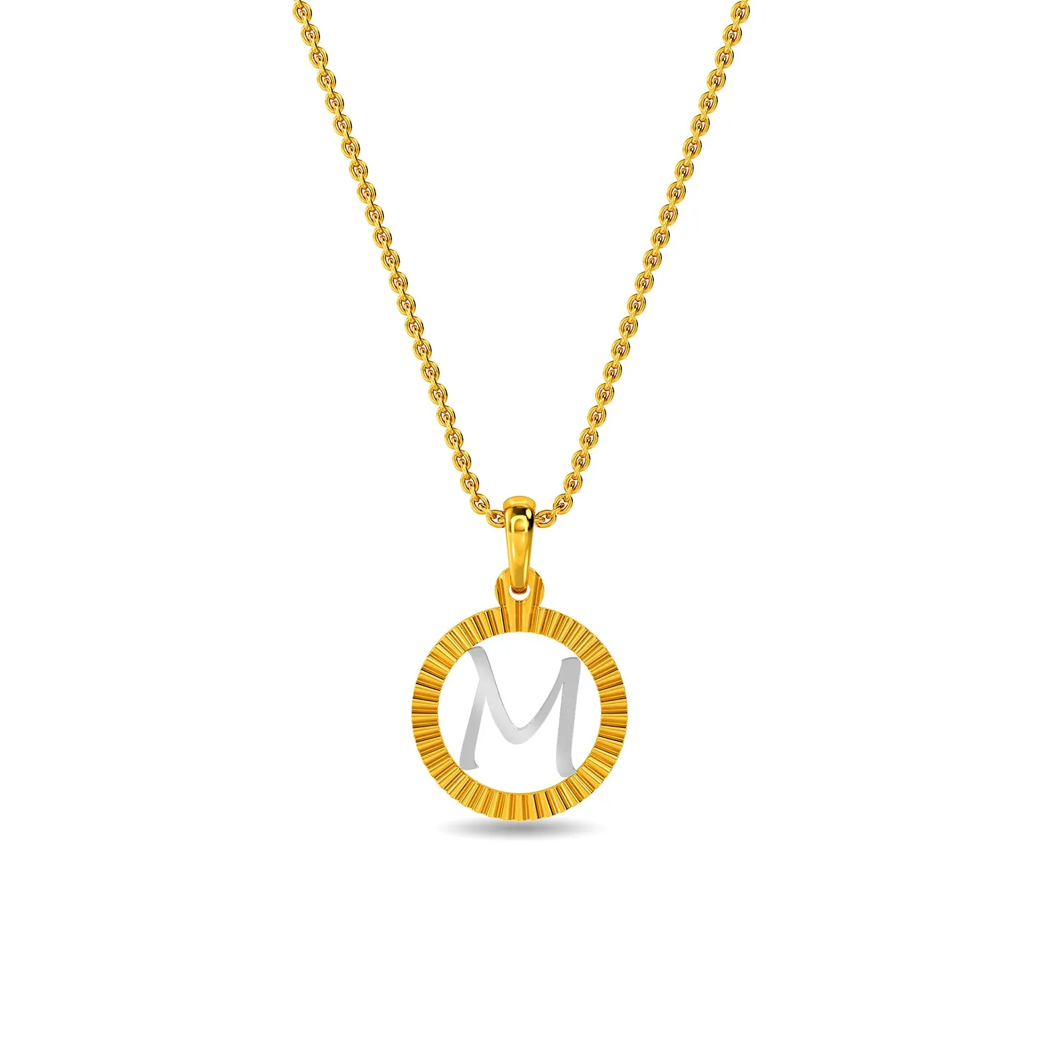 Initial M Pendant