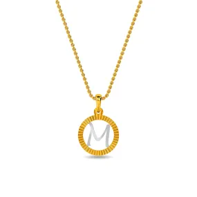 Initial M Pendant