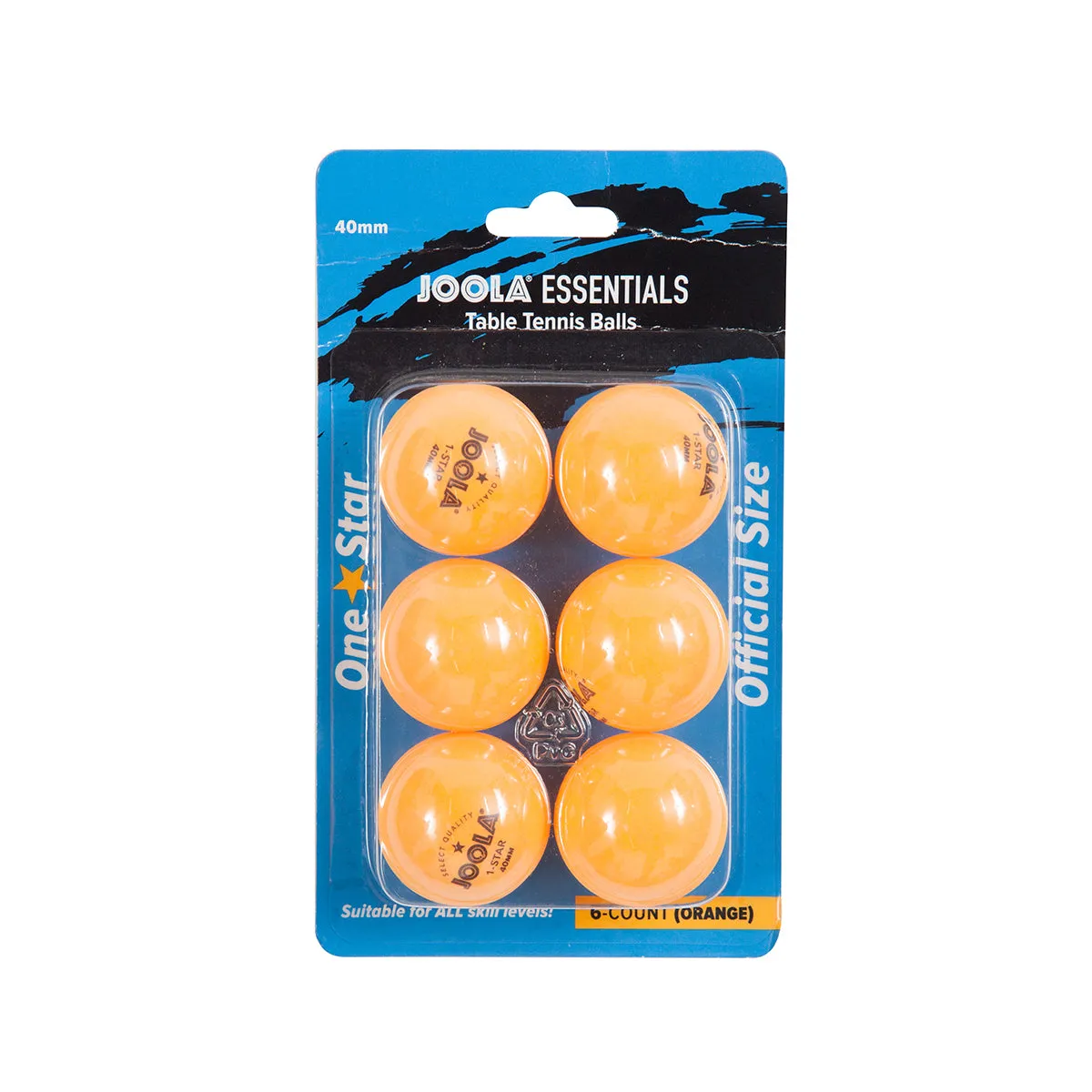 JOOLA Essentials 1-Star Table Tennis Balls (6, 27 count)