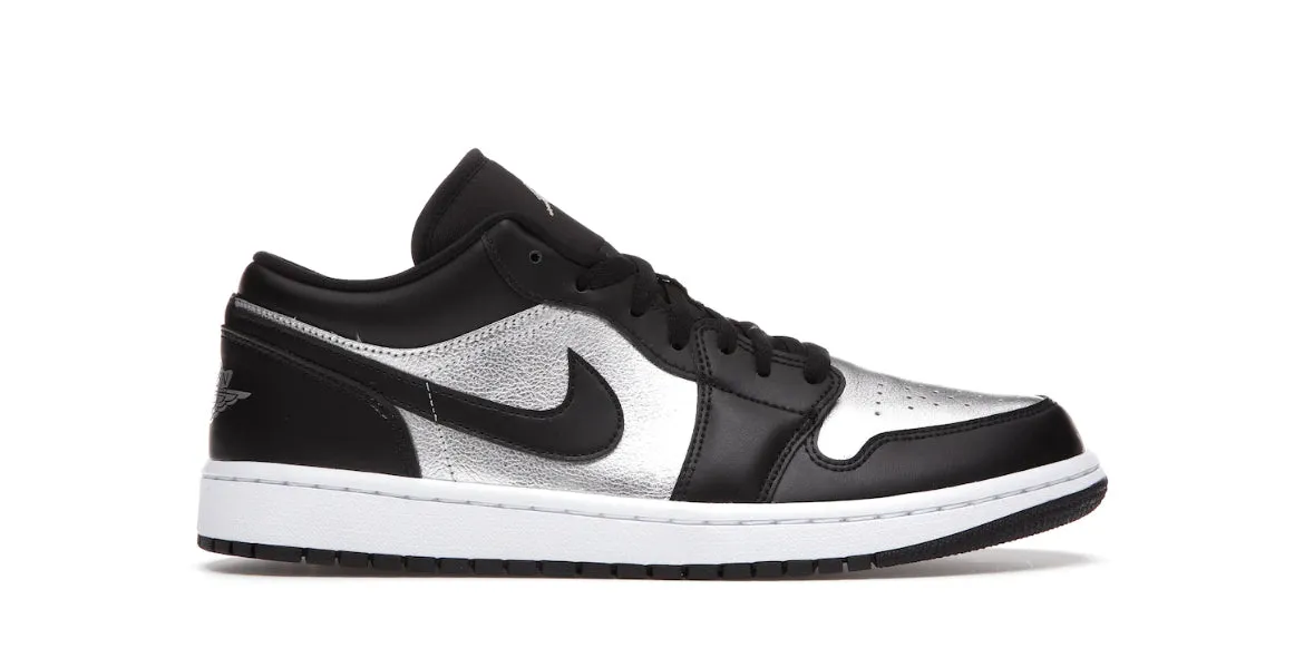 Jordan 1 Low SE Black Metallic Silver (W)