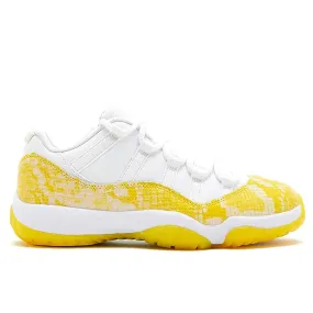 Jordan 11 Retro Low Tour Yellow Snakeskin (W)