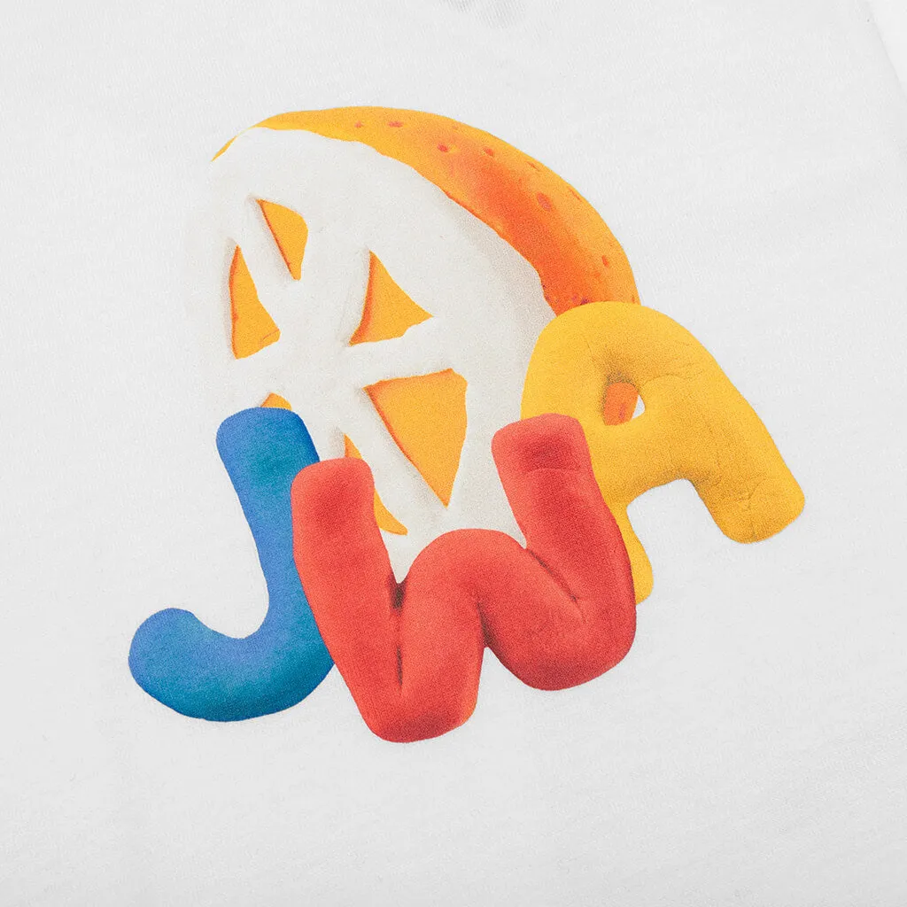 JWA Orange Print T-Shirt - White