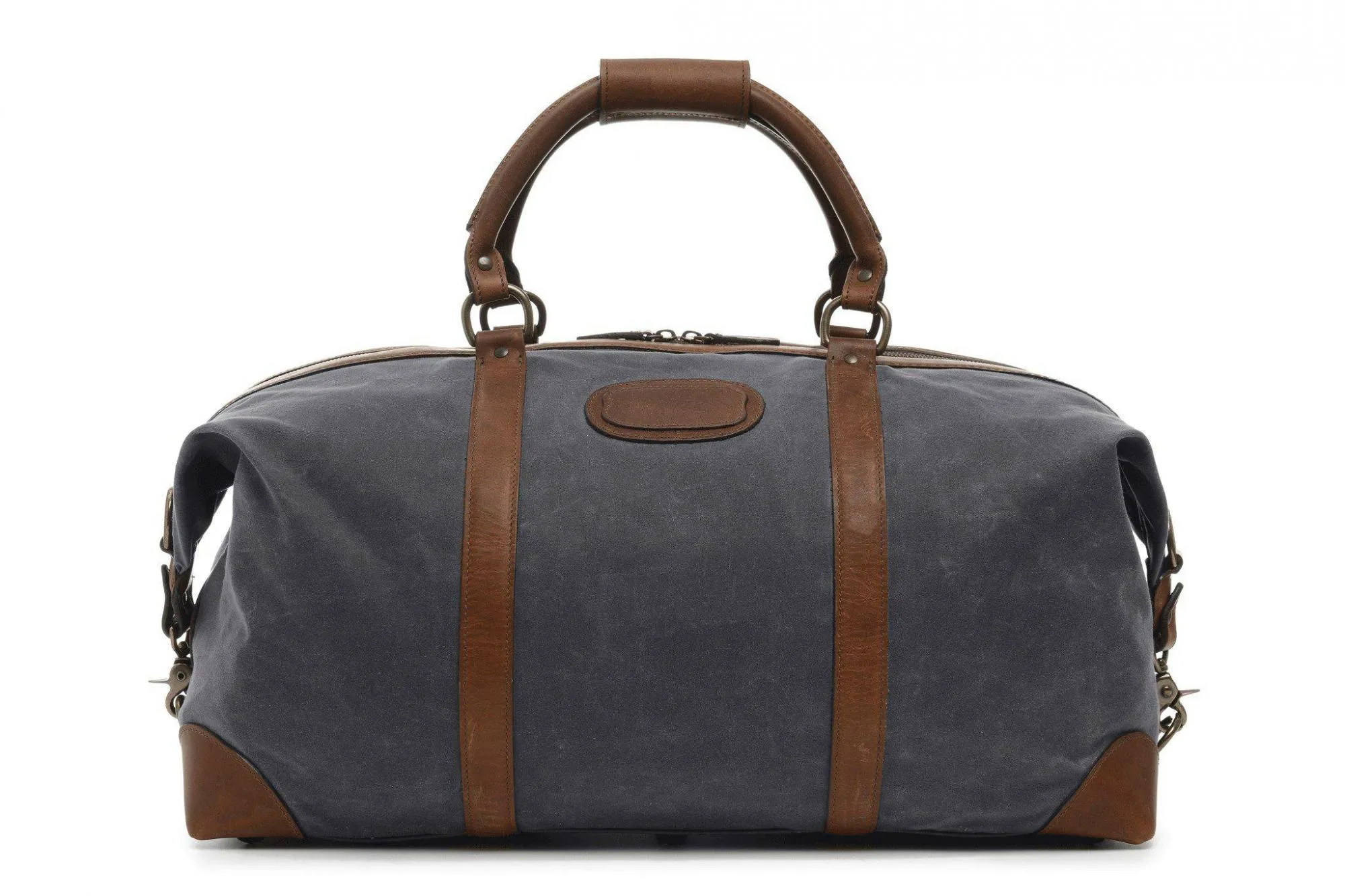 Korchmar Lux Twain 22" Waxed Canvas Weekender