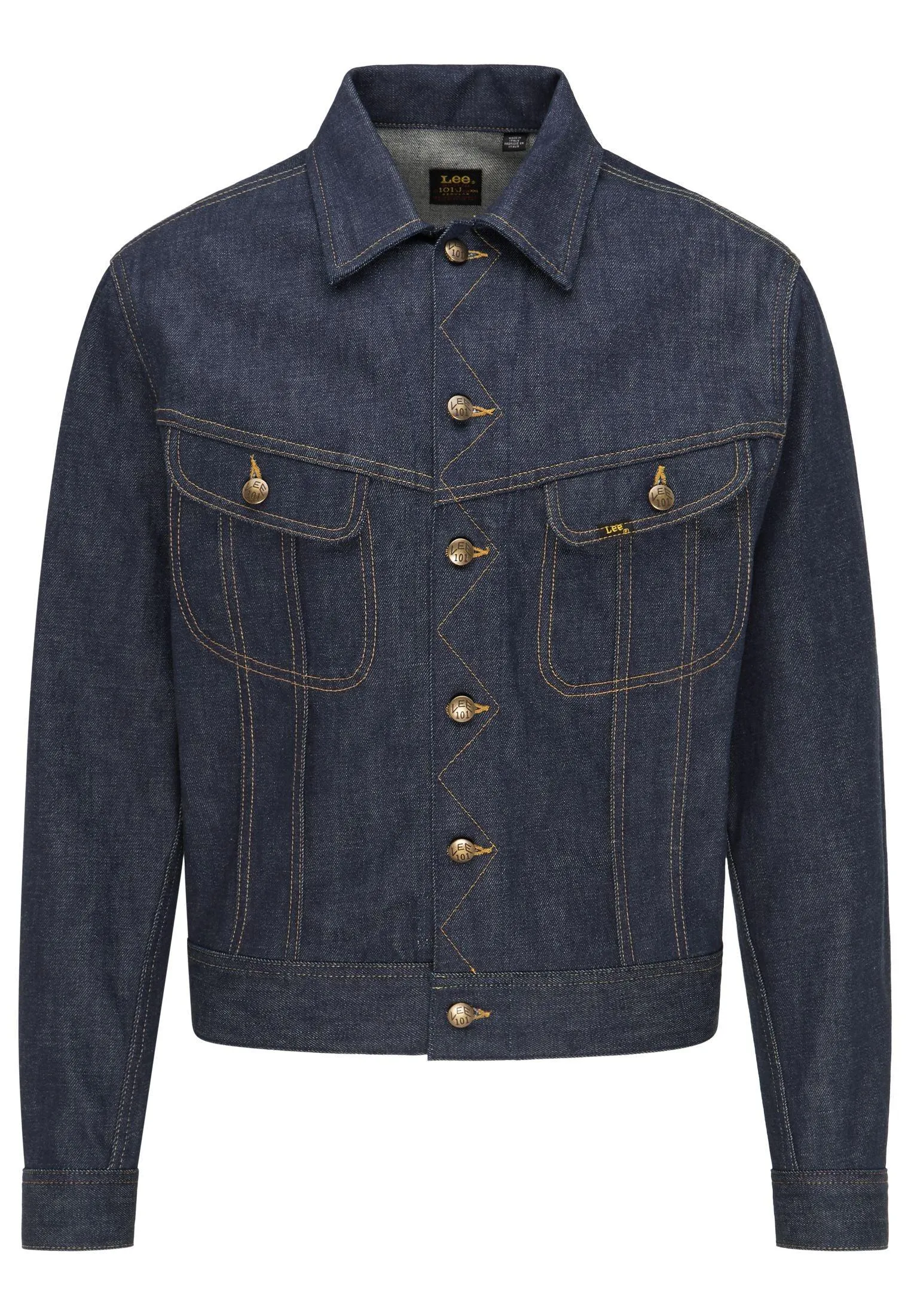 Lee Denim - 101 50's Rider Jacket in Dry Dark Blue